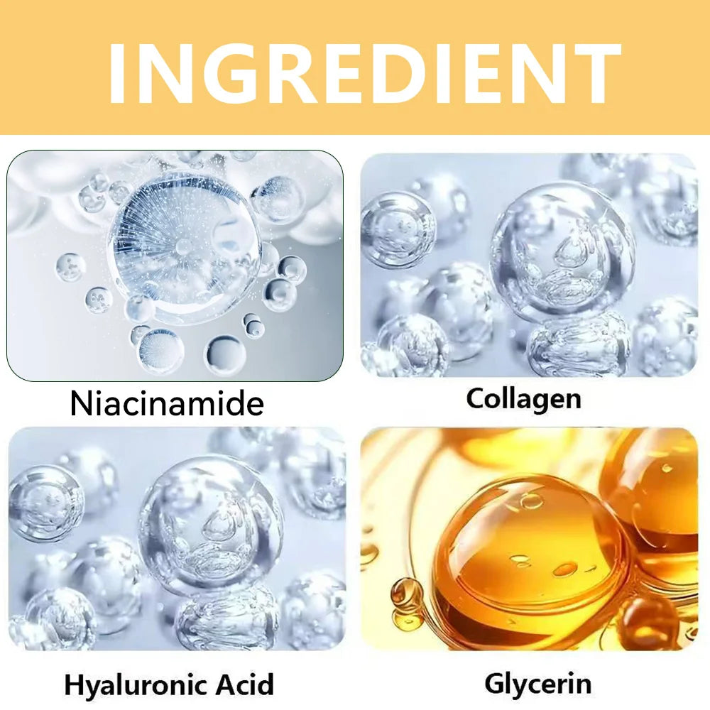 8-in-1 Hydrating Facial Serum - Niacinamide , Collagen & Ceramides