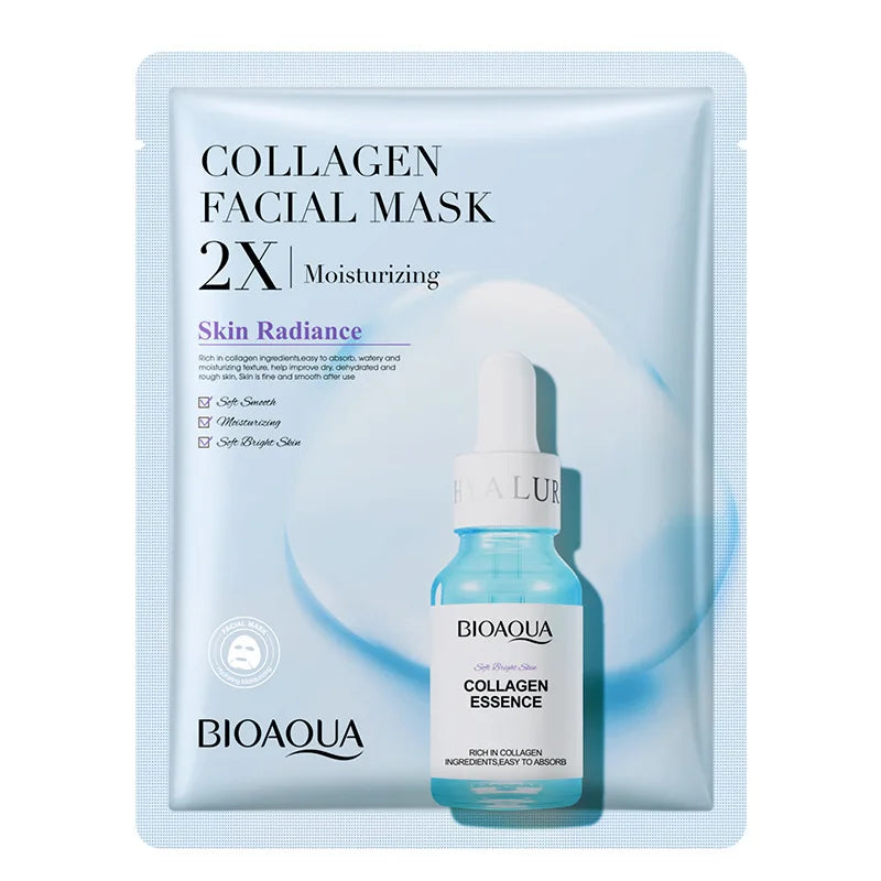 BIOAQUA Centella Collagen Hydrating sheet mask - 20pcs