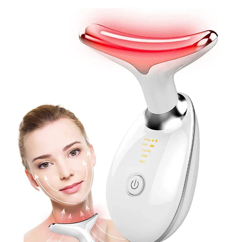 7-Mode Face & Neck Lifting Massager – Skin Tightening Beauty Device