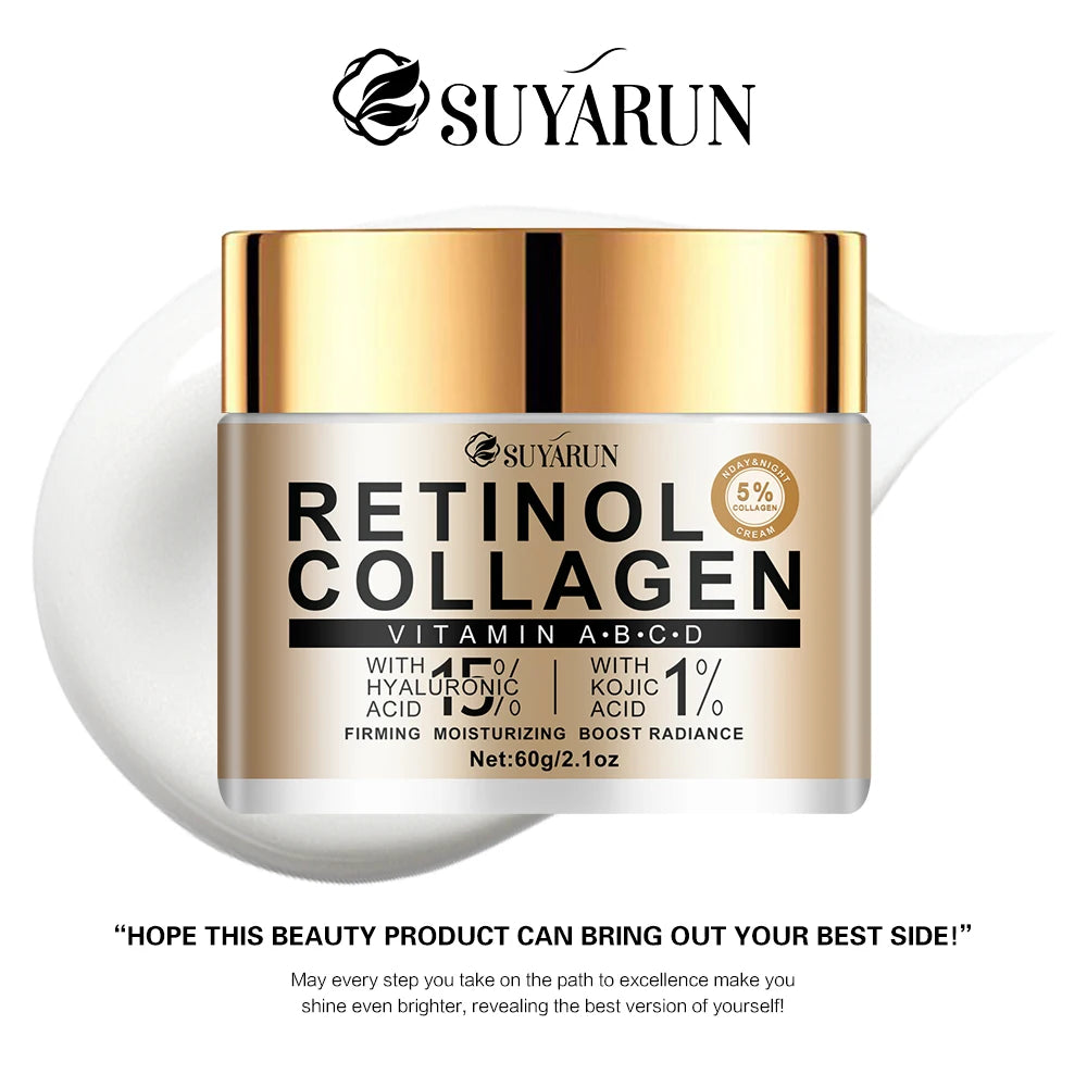 Retinol Collagen Moisturizing Face Cream  - Hydrating & Firming Skin Care