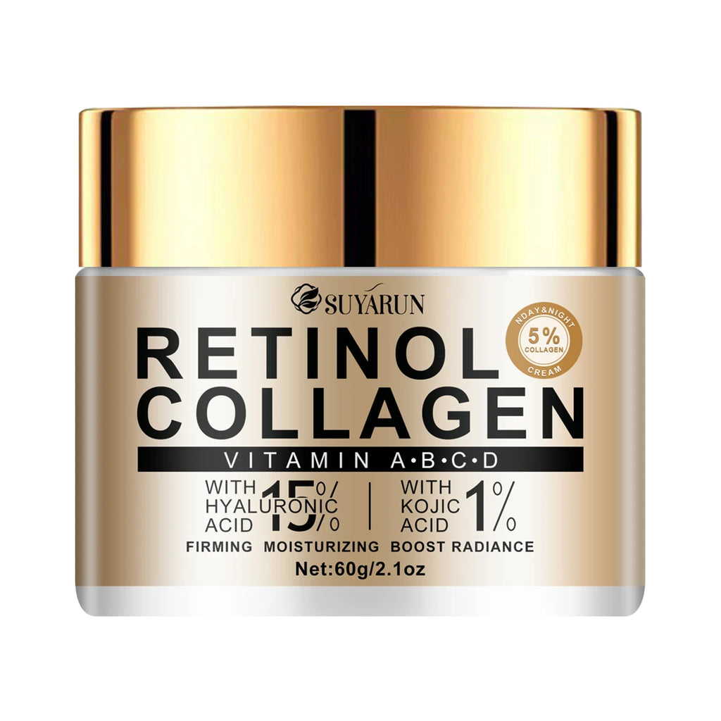 Retinol Collagen Moisturizing Face Cream  - Hydrating & Firming Skin Care
