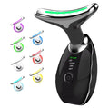 7-Color LED Face & Neck Lifting Massager – Vibration Beauty Device for Firming & Jawline Sculpting