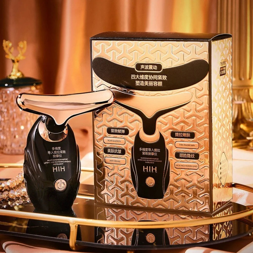 Microcurrent Face & Neck Lifting Massager – Anti-Aging Beauty Device