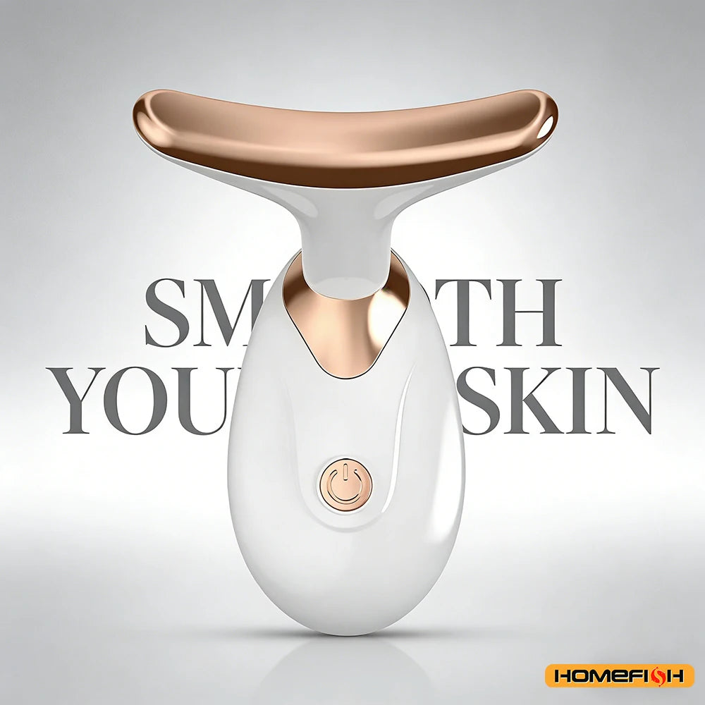 Microcurrent EMS Face Lifting Massager with Ion Boost – Firming & Jawline Sculpting