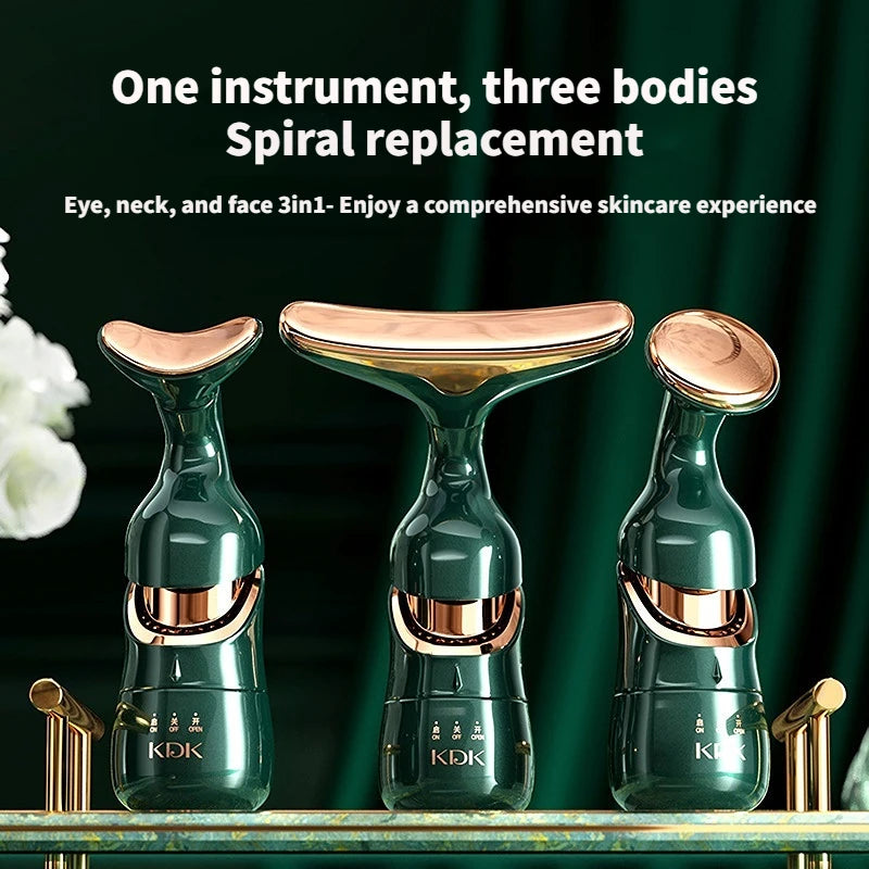 Microcurrent Face & Neck Lifting Massager – Anti-Aging Beauty Device