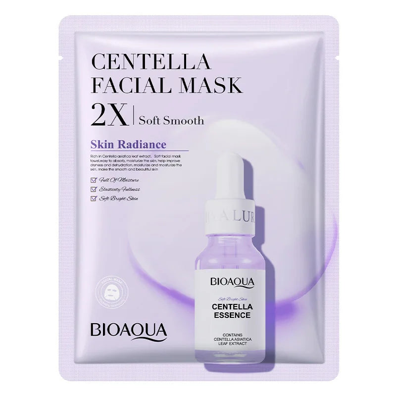 BIOAQUA Centella Collagen Hydrating sheet mask - 20pcs