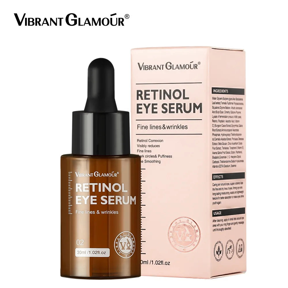 VIBRANT GLAMOUR Retinol Face & Eye Care Set - 4Psc