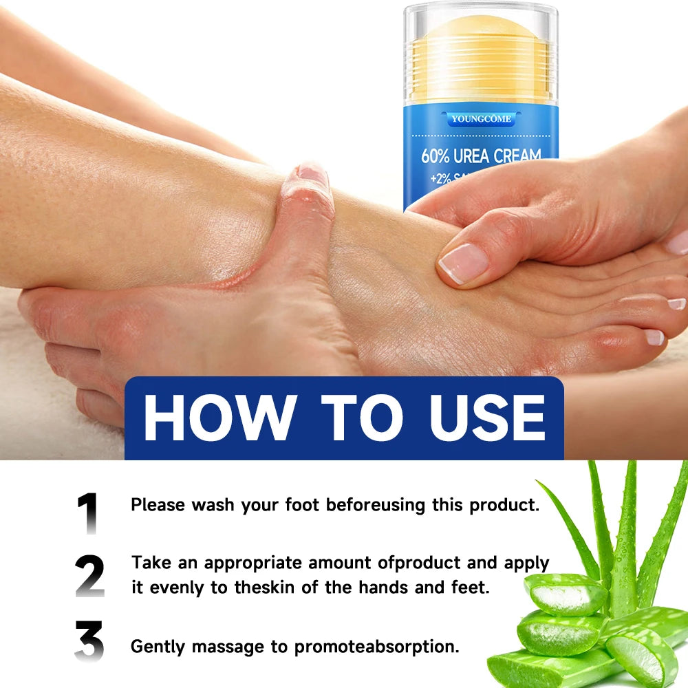 Urea Foot & hand Repair Cream with Salicylic Acid & Hyaluronic Acid
