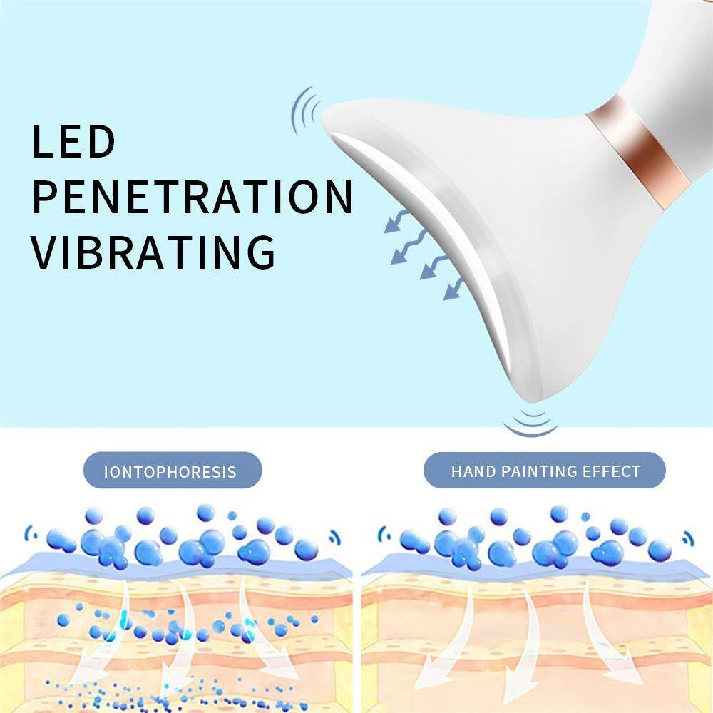 Microcurrent Face & Neck Lifting Massager – Anti-Aging Beauty Device