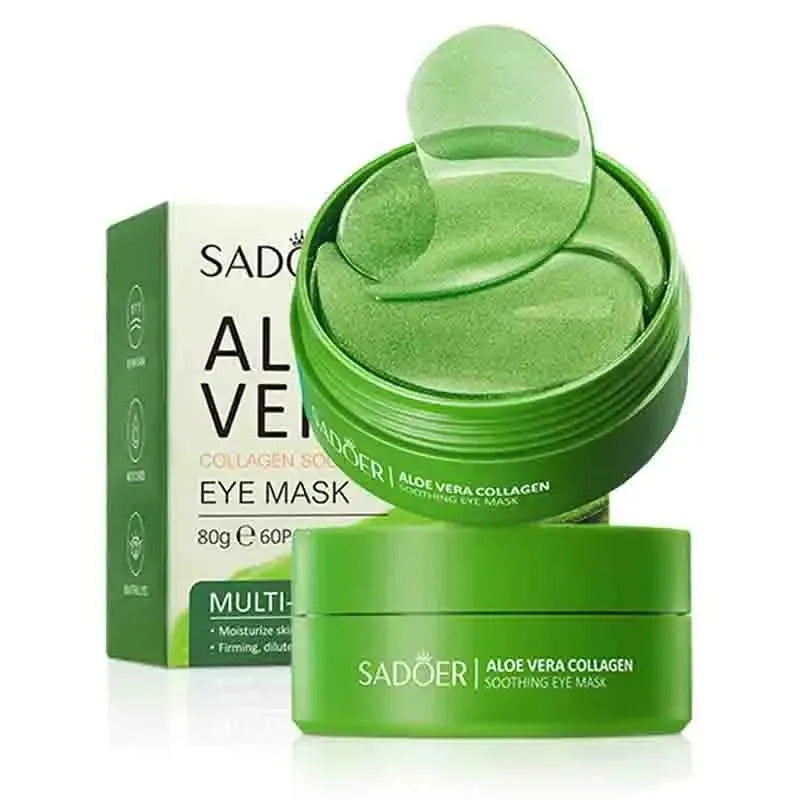 60pcs Aloe Vera Collagen Eye Masks- Dark Circle & Under Eye Patches